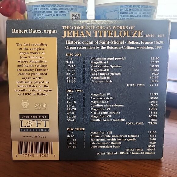 Complete Organ Works of Jean Titelouze - CD Set w/ Booklet - Picture 2 of 5